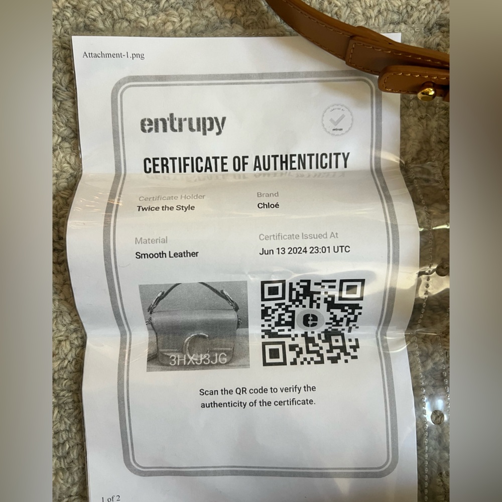 Mini Chloe C purse - Picture 6 of 7